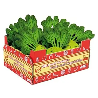Small Foot Company Legler Stiege Kohlrabi für Kinderküchen und-kaufläden