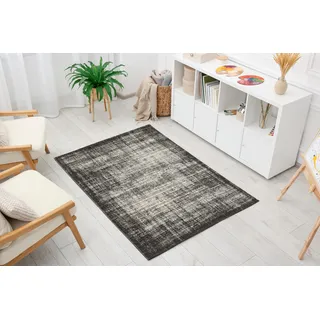 Andiamo Teppich Campos grau, 133 x 190 cm