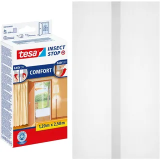 Tesa Insektenschutz Tür 250 x 120 cm Weiß
