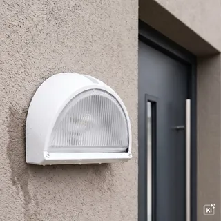 Außenwandleuchte Weiß IP44 BILLAND Maritim B:22cm für Haus Garten