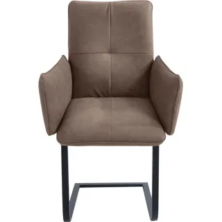 K+W Komfort & Wohnen Freischwinger Steppung grau