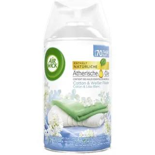 Air Wick Freshmatic Max Automatisches Duftspray Nachfüller, Cotton & Weißer Flieder, Duo-Pack (2x250ml)