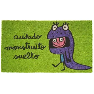 Laroom Fußmatte, Jute, Grün