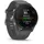 Forerunner 255 BT 46 mm Kunststoffgehäuse grau Silikonarmband grau One Size