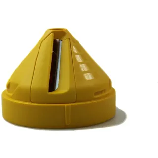 TUPPERWARE Spiralino Einsatz gelb Spaghetti Gemüseschneider Zoodles Chef + SPÜLTUCH - Gelb