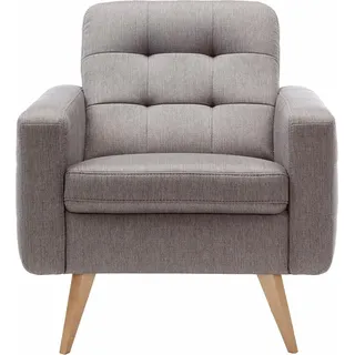 exxpo - sofa fashion Sessel Nappa Polyester 81 x 87 x 78 cm grau