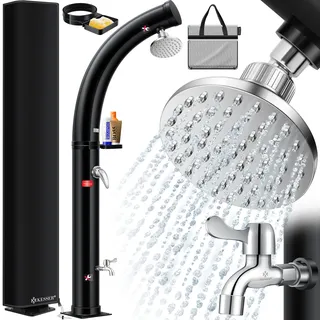 Kesser Solar Gartendusche Bogen schwarz 35 l