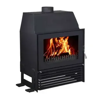 EuroTeplo wasserführender Kamineinsatz  | Malaga II Frontscheibe | 18 kW