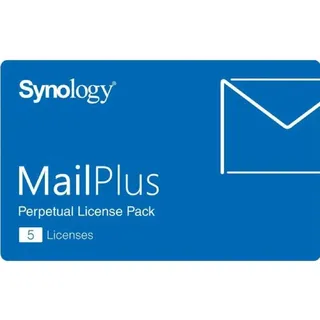 Synology MailPlus Lizenzpaket 5 E-Mail Accounts