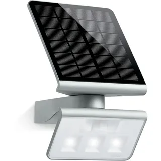 Steinel Solarleuchte Kunststoff 18,9 x 18,65 x 29,8 cm inkl. Bewegungsmelder silber