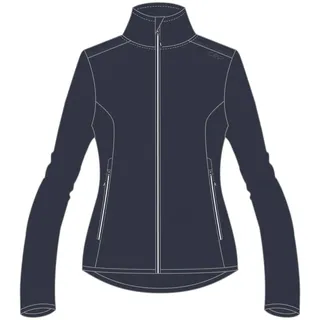 CMP Damen Giacca In Pile Highloft Da Donna Jacke, Antracite-Bianco, M EU