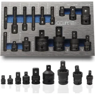 CCLIFE Stecknuss Adapter 17-tlg.