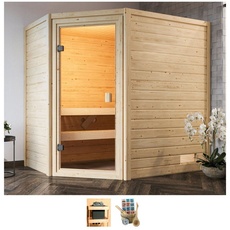 Bild von Sauna »Juli«, ohne Ofen, beige