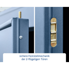 Bild von Gerätehaus Elegant-S Typ 2 taubenblau (1344543)