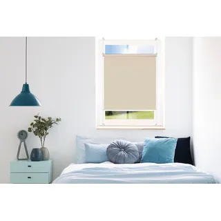 mydeco Springrollo "Flex" Lichtschutz ohne Bohren verspannt, sand