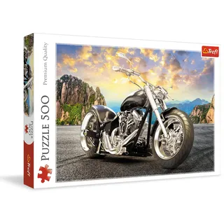 Trefl Black Motorcycle (500 Teile)