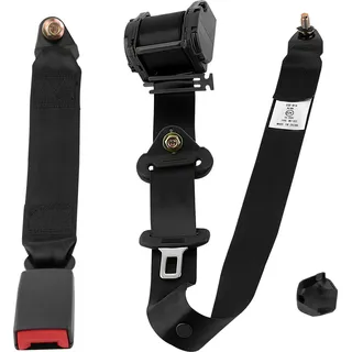 3 Punkt Automatikgurt Sicherheitsgurt Universal Gurtpeitsche 300cm mit E-Prüfung