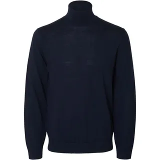 SELECTED HOMME Male Rollkragenpullover 100% Merinowoll