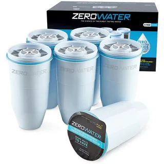 ZeroWater 5-Stage 6-Pack Ersatzwasserfilter für ZeroWater Pitcher