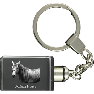 Aztekenpferd - Wanduhr mit Pferd, Uhr mit Druck für das Regal, personalisierte Hausdekoration der Marke Art-Dog