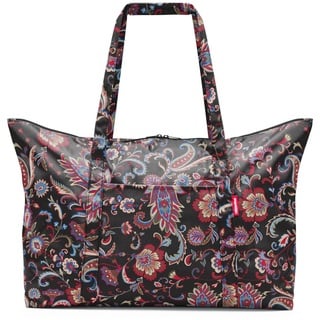 Reisenthel mini maxi travelbag paisley black - faltbare Reisetasche, praktisch und kompakt, sehr leicht und widerstandsfähig