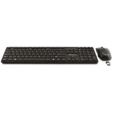 Bild von MROS107 Wireless Keyboard and Mouse Set schwarz,