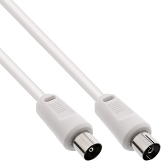 InLine 69402 Antennenkabel Koax Stecker - Koax Buchse 2,0 m