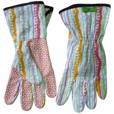 Dehner Damenhandschuh, Gartenhandschuh, Grip Pastell-Trend, Größe 7 / S