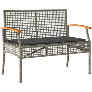 vidaXL Gartenbank 57 x 85 x 57 cm Grau