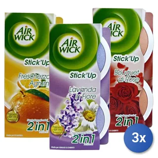 3X Air Wick Stick-Up Mischer Raumduft (MIX-AUSWAHL)