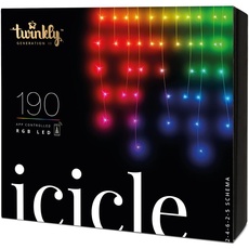 Bild Icicle - 190 App-Controlled RGB LEDs. Clear Wire.