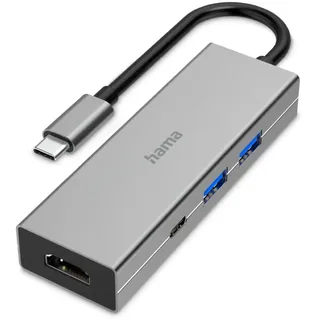 Hama USB-C Multiport Adapter - docking station - 3.2 Gen 1 - HDMI