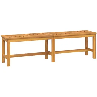 vidaXL Gartenbank 150 cm Massivholz Akazie - Braun