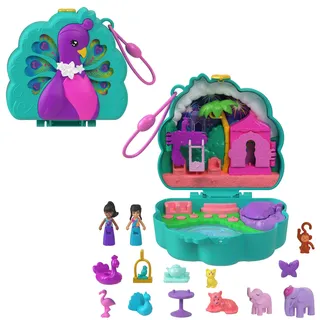 Mattel Polly Pocket Peacock Garden-Schatulle