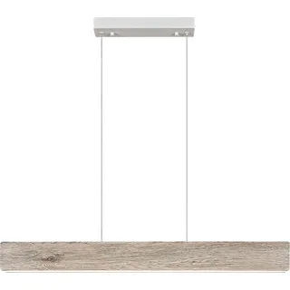 Rabalux 3091 Pendelleuchte Cinnamon, 34W, 3000K, 1770lm-Holz, braun-weiß, warmweiß, Skandinavisch, 80cm - Bronze