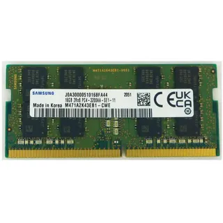 Samsung M471A2K43EB1-CWE (1 x 16GB, 3200 MHz, DDR4-RAM, SO-DIMM), RAM,