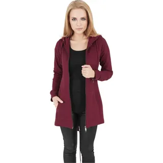 URBAN CLASSICS Ladies Sweat Parka in rot L