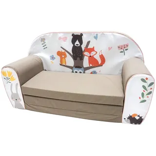 Kindersofa Forest braun