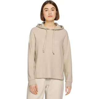 TOM TAILOR Denim Damen Basic Hoodie 1027687, 10336 - Light Cashew Beige, S