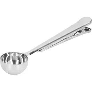 Kaffeelöffel-Verschluss-Clip,Kaffee-Messlöffel,Edelstahl-Kaffeelöffel,Kaffeelöffel-Halter,Kaffee-Trinkwerkzeuge,Haushaltswaren