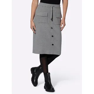 heine Strickrock, grau