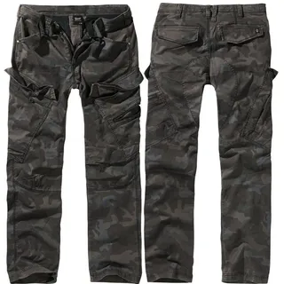 Brandit Textil Adven Slim Hosen Dark Camo S