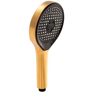Schöner Wohnen Handbrause Glaia Wassersparend Mattgold,