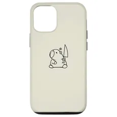 Hülle für iPhone 13 Pro Süße Capybara und Messer