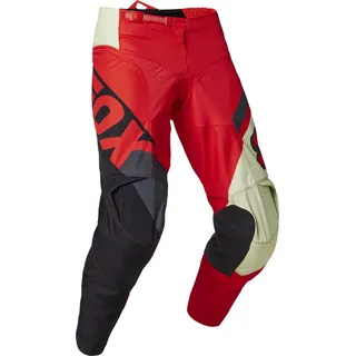Fox Racing - 180 XPOZR Hosen - Erwachsene Herren - Motocross-Hose, Reithose, Offroad-Hose, Schutzhose, Leuchtrot , 34