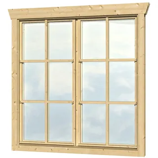 SKANHOLZ Skan Holz Doppelfenster BxH 2 x 57,5 x 123,5 cm