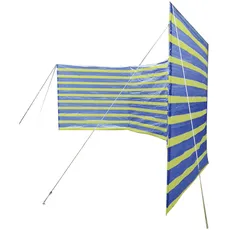Bild von PE-Plane Windschutz 4 x 1,35 m blau/gelb
