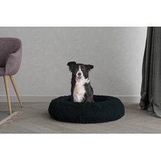 Italian Bed Linen Dreams” Hundehütte für Tiere, Petrolium, 70 x 70 x 26 cm