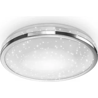 B.K.Licht LED Deckenleuchte Sternenlampe Sternenhimmel Licht 15W Wohnzimmer Kinderzimmer