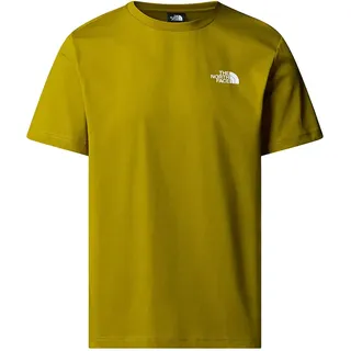 The North Face Redbox Nse Kurzarm-t-shirt - Deep Dijon / Woodland Green - S